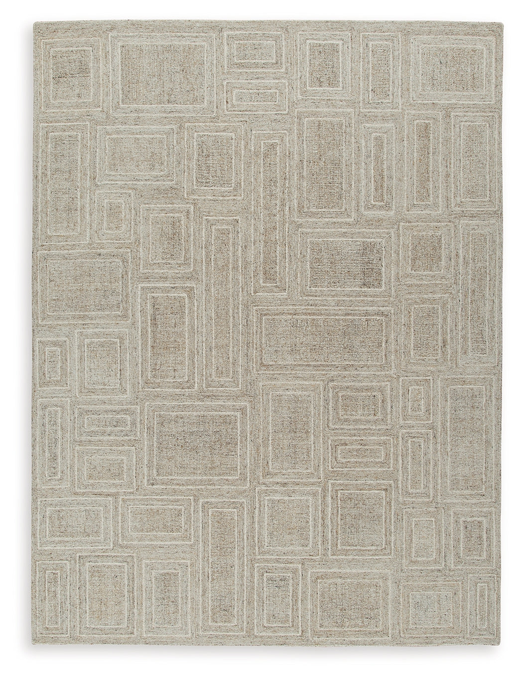 Brickburgh Gray/Ivory/Honey Large Rug