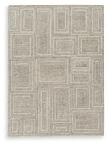 Brickburgh Gray/Ivory/Honey Medium Rug