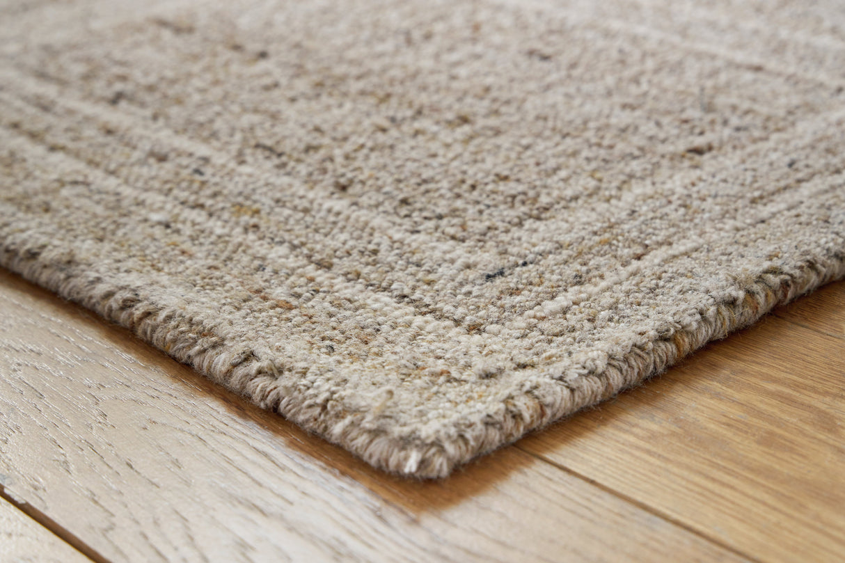 Brickburgh Gray/Ivory/Honey Large Rug by Ashley at Eve Furniture