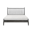 Brickell Gray Full Platform Bed by Homelegance at Eve Furniture