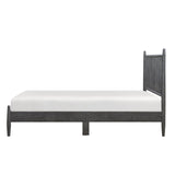 Brickell Gray Queen Platform Bed by Homelegance at Eve Furniture