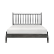 Brickell Gray Twin Platform Bed by Homelegance at Eve Furniture