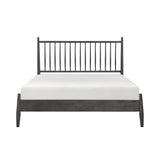 Brickell Gray Twin Platform Bed by Homelegance at Eve Furniture