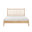 Brickell Natural Queen Platform Bed by Homelegance at Eve Furniture
