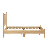 Brickell Natural Twin Platform Bed by Homelegance at Eve Furniture