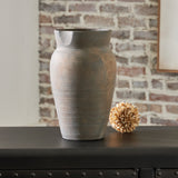 Brickmen Antique Gray Vase