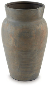 Brickmen Antique Gray Vase