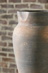 Brickmen Antique Gray Vase by Ashley at Eve Furniture