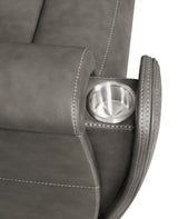 Brickston Charcoal 3-Piece Triple Power Reclining Set by Coaster at Eve Furniture