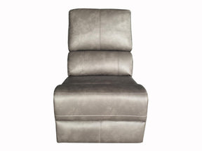 Brickston Charcoal Leatherette Modular Sectional Armless Chair by Coaster at Eve Furniture