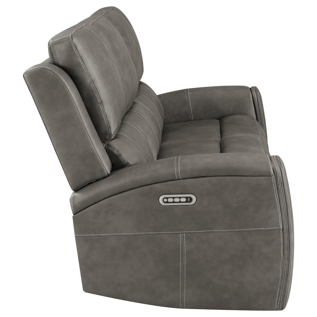 Brickston Triple Power Reclining Sofa Charcoal by Coaster at Eve Furniture