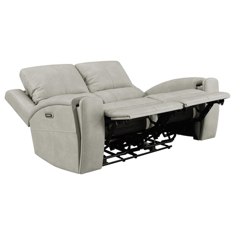 Brickston Gray 3-Piece Triple Power Reclining Set by Coaster at Eve Furniture