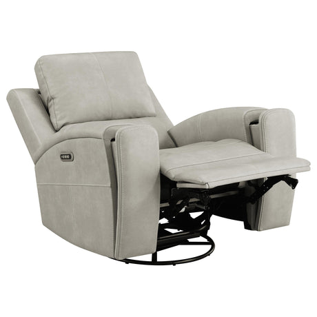 Brickston Gray 3-Piece Triple Power Reclining Set by Coaster at Eve Furniture