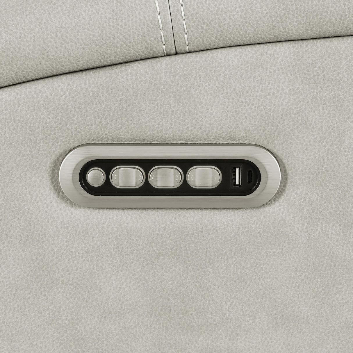 Brickston Triple Power Reclining Sofa Grey by Coaster at Eve Furniture