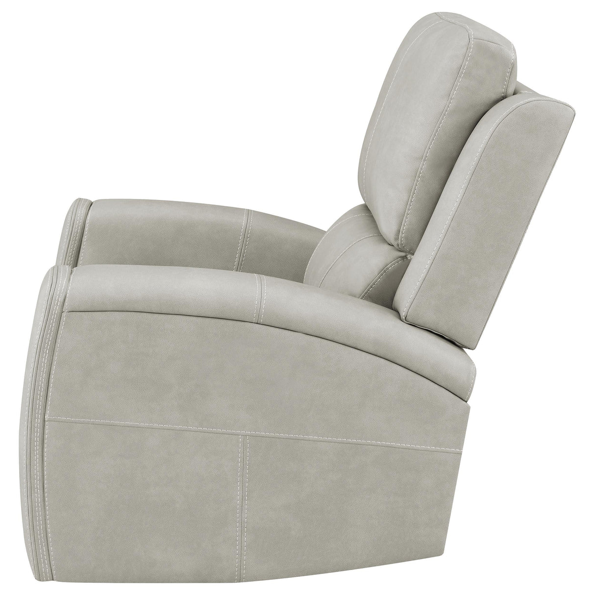 Brickston Gray Triple Power Swivel Glider Recliner by Coaster at Eve Furniture