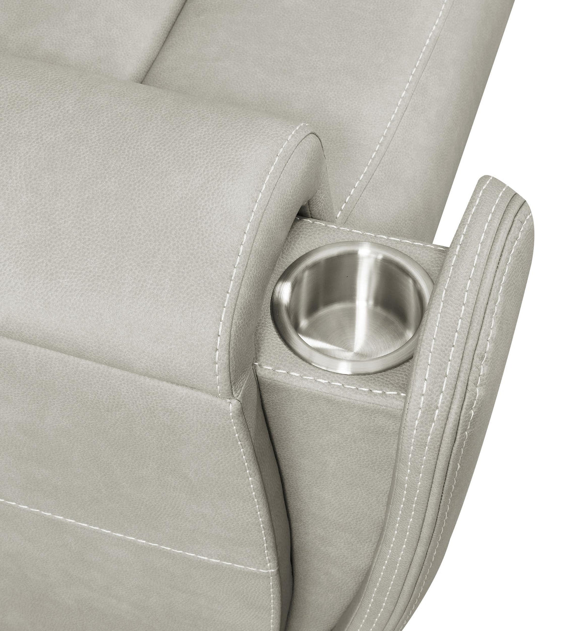 Brickston Triple Power Reclining Sofa Grey by Coaster at Eve Furniture
