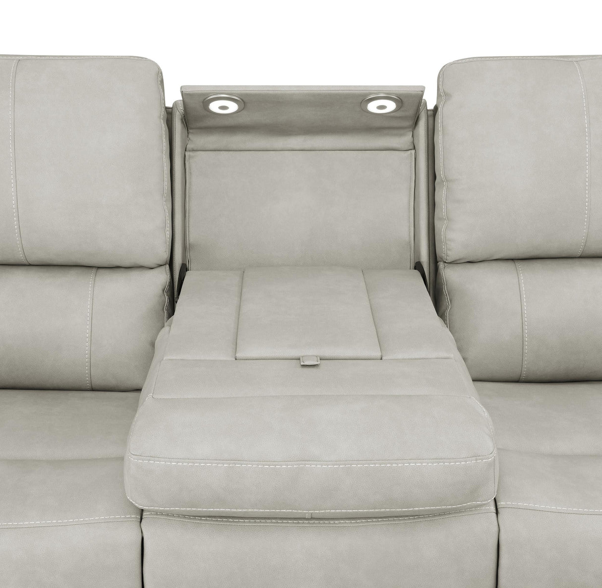 Brickston Triple Power Reclining Sofa Grey by Coaster at Eve Furniture