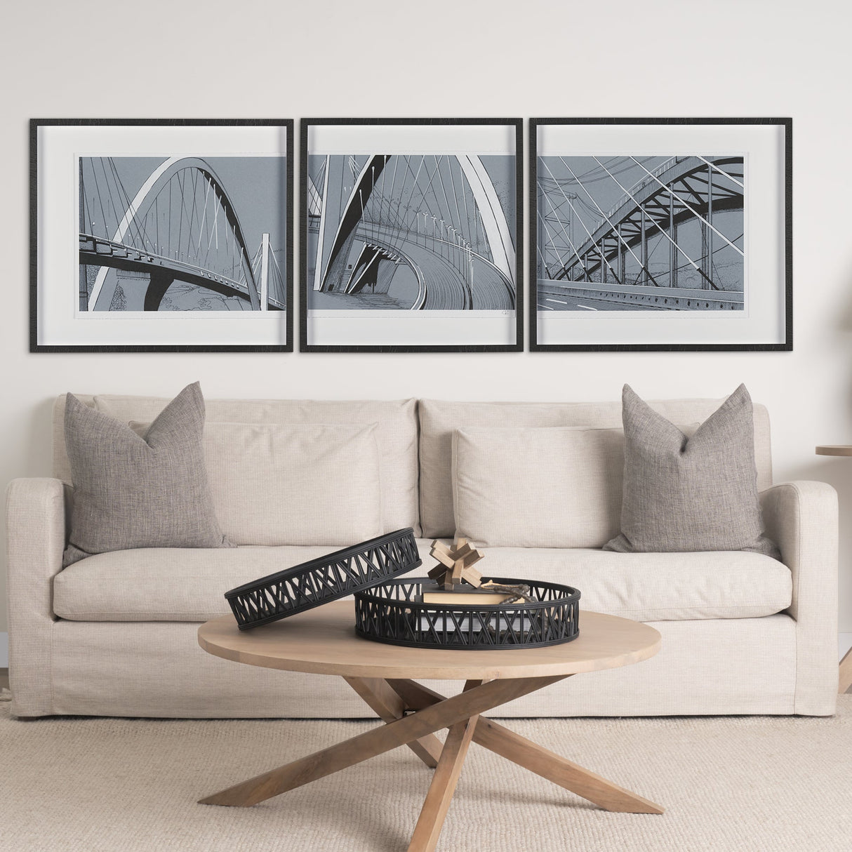 Bridge I by Mercana Studio a Framed Photo Art Print Matted under Glass by Mercana at Eve Furniture