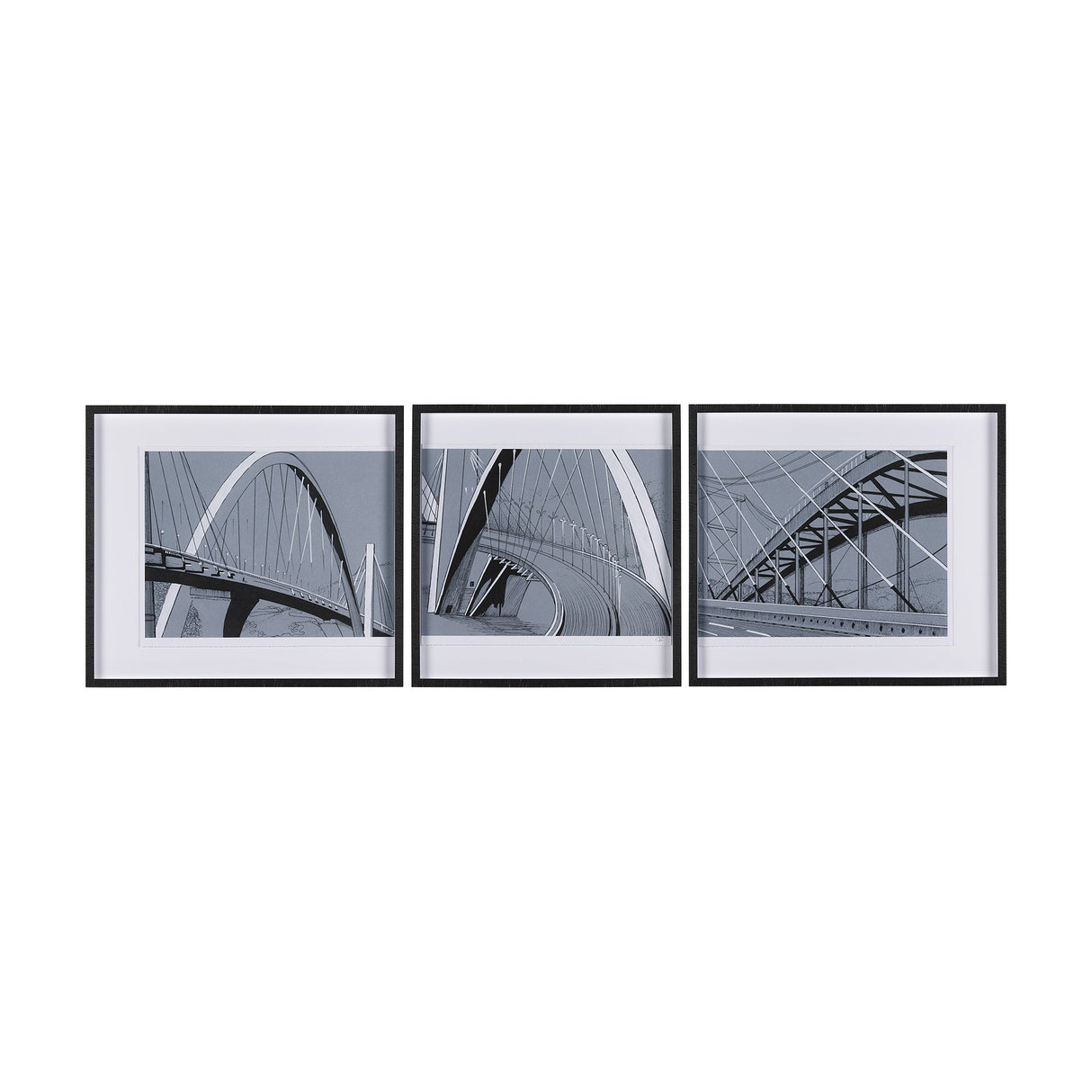 Bridge I by Mercana Studio a Framed Photo Art Print Matted under Glass by Mercana at Eve Furniture