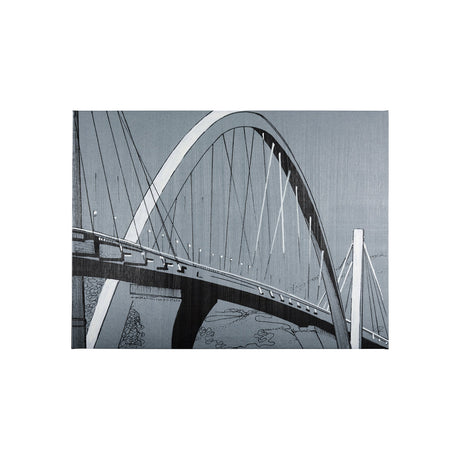 Bridge I by Mercana Studio a Hand Embellished Textured Canvas by Mercana at Eve Furniture