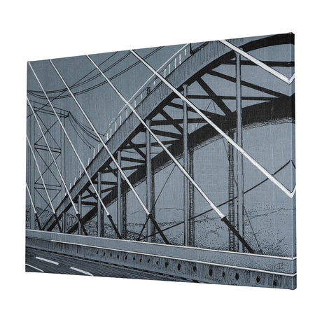 Bridge II by Mercana Studio a Hand Embellished Textured Canvas by Mercana at Eve Furniture
