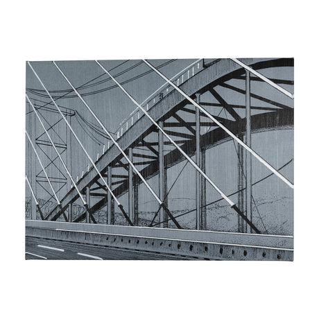 Bridge II by Mercana Studio a Hand Embellished Textured Canvas by Mercana at Eve Furniture