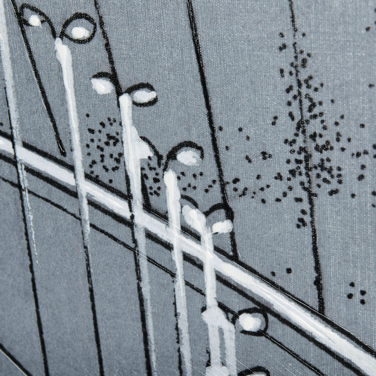 Bridge III by Mercana Studio a Hand Embellished Textured Canvas by Mercana at Eve Furniture