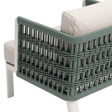 Bridgehampton White Outdoor Armchair by Zuomod at Eve Furniture