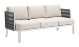 Bridgehampton White Outdoor Sofa by Zuomod at Eve Furniture