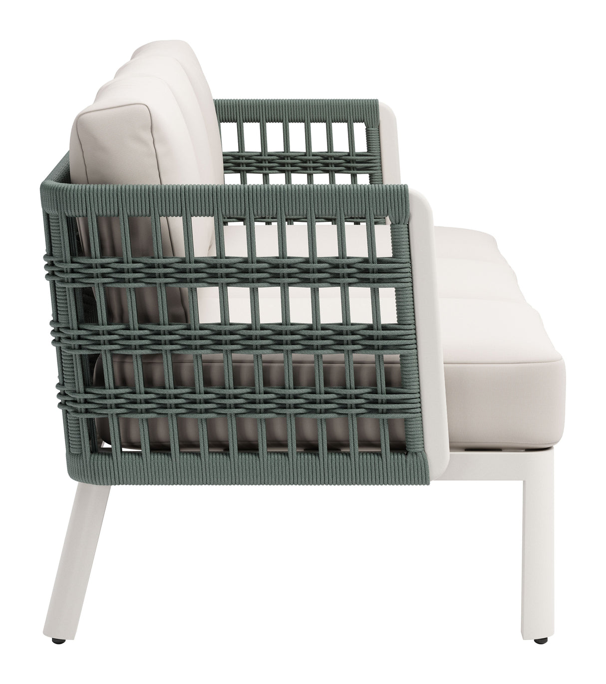 Bridgehampton White Outdoor Sofa by Zuomod at Eve Furniture