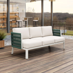 Bridgehampton White Outdoor Sofa by Zuomod at Eve Furniture