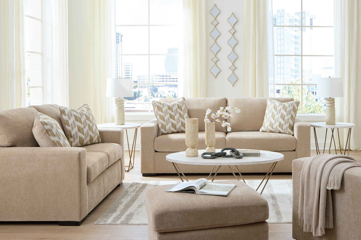 Bridgepoint Almond Living Room Set by Ashley at Eve Furniture