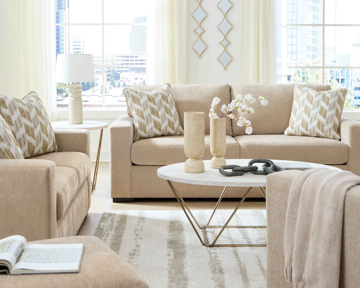 Bridgepoint Almond Living Room Set by Ashley at Eve Furniture