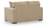 Bridgepoint Almond Loveseat by Ashley at Eve Furniture