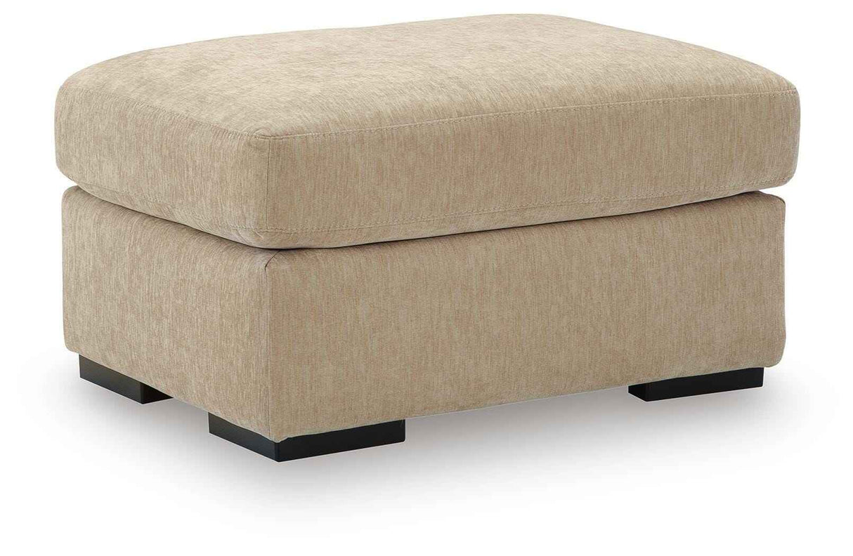 Bridgepoint Almond Ottoman by Ashley at Eve Furniture