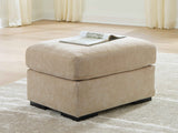 Bridgepoint Almond Ottoman by Ashley at Eve Furniture