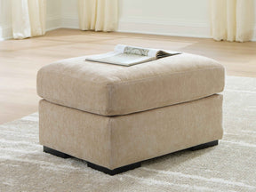 Bridgepoint Almond Ottoman by Ashley at Eve Furniture