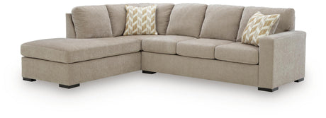 Bridgepoint Moss 2-Piece Sectional with Chaise by Ashley at Eve Furniture
