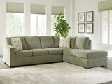 Bridgepoint Moss 2-Piece Sectional with Chaise by Ashley at Eve Furniture