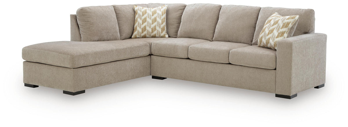 Bridgepoint Moss 2-Piece Sleeper Sectional with Chaise by Ashley at Eve Furniture