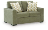 Bridgepoint Moss Loveseat by Ashley at Eve Furniture