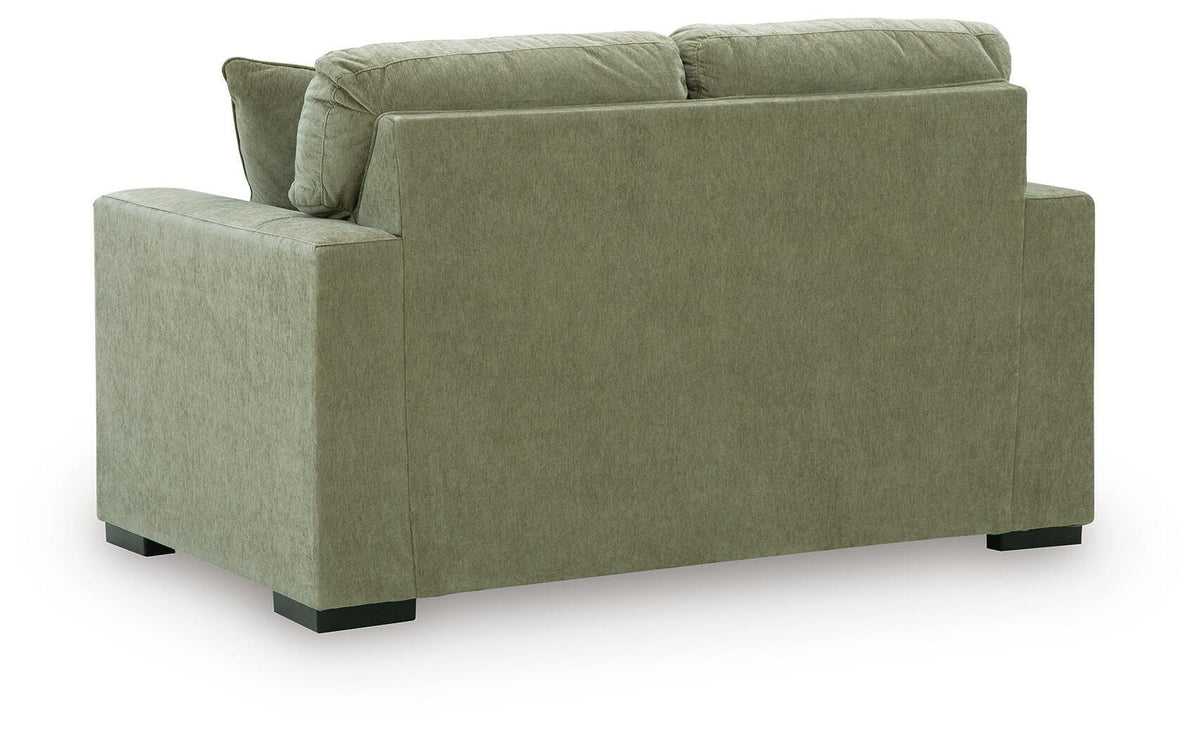 Bridgepoint Moss Loveseat by Ashley at Eve Furniture