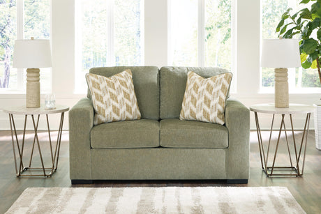 Bridgepoint Moss Loveseat by Ashley at Eve Furniture