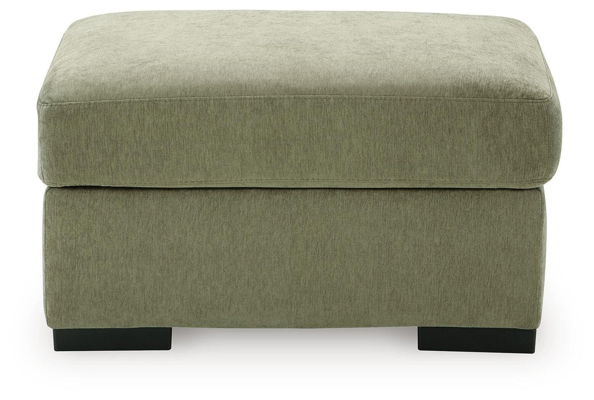Bridgepoint Moss Ottoman by Ashley at Eve Furniture