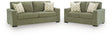Bridgepoint Moss Sofa and Loveseat by Ashley at Eve Furniture