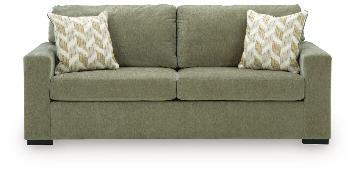 Bridgepoint Moss Sofa by Ashley at Eve Furniture