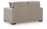 Bridgepoint Stone Loveseat by Ashley at Eve Furniture