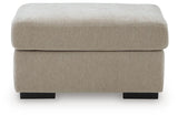 Bridgepoint Stone Ottoman by Ashley at Eve Furniture