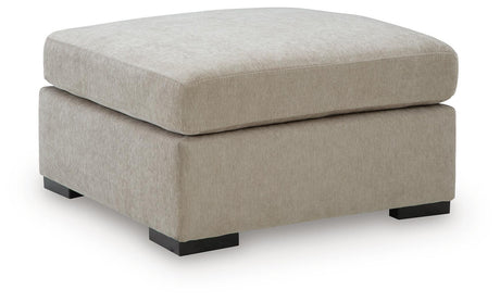 Bridgepoint Stone Oversized Accent Ottoman by Ashley at Eve Furniture