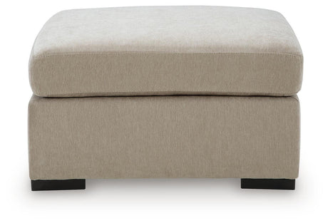Bridgepoint Stone Oversized Accent Ottoman by Ashley at Eve Furniture